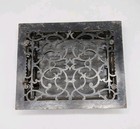 Antique Cast Iron Heat Grate Floor Register Tuttle   Bailey Ny April 27  1872