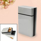 1pc Aluminum Cigarette Pocket Box Tobacco Case Hold 20pcs Cigarettes Smoke Gift