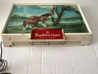 Budweiser Clydesdale Horse Lighted Beer Sign Vintage 1950s Works 