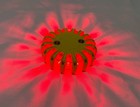 Powerflare - Pf-210-r-y  Yellow Shell - Red Leds - Electronic Led Safety Light