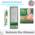 1-4 Pack -bacitracin Zinc First Aid  1163 Antibiotic Ointment 1oz Tube Each