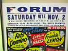 Show Of Stars Fats Domino Frankie Lyman Music Poster 11 x 15   Comets Auto s