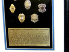 Los Angeles Police Department History Pin Set Serial  0029