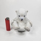 Royal Copenhagen Porcelain Polar Bear Figurine Made In Denmark