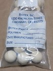  factory Sealed   50  Rotex 30578 Neoprene Rubber Ball 1-3 8  Dia   Warranty 