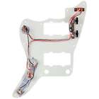 Jm-style Prewired Pickguard White Finish With Cts Switches
