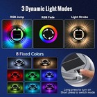 Solar Driveway Lights Outdoor 12 Pack  Rgb Colors Solar Deck Dock Lights Outdoor