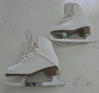 Jackson Artiste Altima Women s White Figure Skates With Guards Mark 4 Size 6 5