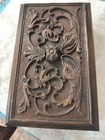 Antique Wooden Carved Bible   Keepsake Box  13 5 X 8 X 4 5  Vgc Nice Vintage