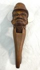 Antique Hand Carved Wooden Nutcracker Sherlock Holmes Figurative Folk Art