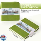 Hardcover Pocket Sketchbook  5  X 5  Square Mini Sketchbook  98lb 160gsm Heav
