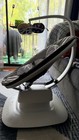 4moms Mamaroo Infant Swing bouncer W  Toy Bar  Music  White gray black