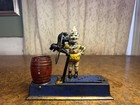 Hubley 1930 Vintage Original Antique Cast Iron  trick Dog  Mechanical Bank