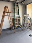 Werner Mt-17 Foldable Wood Step Ladder 5-step 250 Lb  72 In  8 Ft Reach