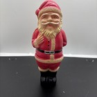 Vintage Japan Celluloid Santa Claus Holding Doll Behind Back