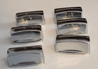 Valve Knob Lot Of 6 Chromed Southbend Vulcan Garland Usrange Grill Range Burner