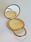 Vintage Zell Rhinestone Combination Lock Powder Compact Makeup Case