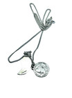 Vintage Sterling Silver Catholic Charm Pendant Necklace 20   