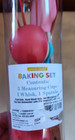 Nip  7  Pc Pretend Play Baking Set Measuring Cup Whisk Spatula Food Safe