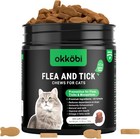 Flea And Tick Prevention For Cats Chewable - 200 Chews - Feral Cat Flea   Tick C