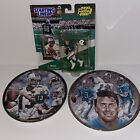 Dan Marino Lot   2 Limited Edition Collector Plates And 1 Starting Lineup Figure
