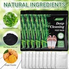 100pcs Detox Foot Patches Pads Body Toxins Feet Slimming Deep Cleansing Herbal