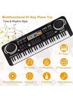 61 Key Portable Electronic Digital Piano Music Beginners Electronic Keyboard