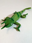 Horned Chameleon Reptile 9    Figure Lizard Plastic Toy Greenbrier International