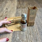 Hurlburt   s Tracheal Drops  Sealed Bottle W  Box   Pamphlet - Pre-harrison Label