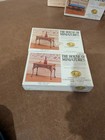 Lot Of Six 1 12 Scale Vintage Wood Miniature Dollhouse Furniture Kits New In Box