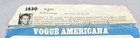 Vintage Vogue Americana 1830 Bill Blass Women   s Dress Sewing Pattern
