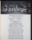 1975 Vintage New York City Ballet Souvenir Program Book   Tallchief Balanchine