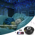 Galaxy Starry Night Light Projector- Ocean Star Party Speaker Led Lamp W  Remote
