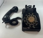 Vintage Western Electric Black Rotary Dial Telephone G-type