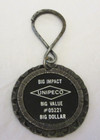 Vintage Unipeco 1776 Coin Big Impact Value Dollar Novelty Key Chain