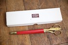 Vintage Scissor Letter Opener Desk Set Meyer Alexander Jeweler Monogram