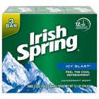 Icy Blast Irish Spring Bath Bars  3 75 Oz  12 Count - Refreshing Clean   Fresh S