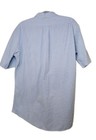Vtg 50 60s Norris Casuals Mens Lg Collar Loop Neck Button Short Sleeve Button Up