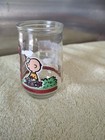 Peanuts Snoopy Glass Welch s Jar Jelly  1 Comic Classics Psychiatric Help 5 Cent