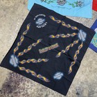 Lot Of 4 Vintage Harley Davidson Bandanas Scarf Motorcycle 90s 2000s Flames