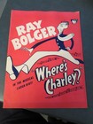 Ray Bolger Where s Charley Musical Program   1950 St James Theatre Ny Playbill