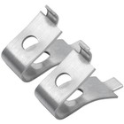 Isdvbuy 36 Pcs Durable Shelf Clips  Metal Adjustable Bracket Clips 36 