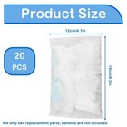 20 Pcs Blue Electrostatic Duster Refills Disposable Dust Magnet