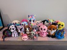 Lot Of 24 Ty Beanie Boos Plush Stuffed Animals Assorted Unicorns Dogs Penguins  