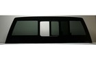 Fits 2017-2024 Ford F250 F350 Back Glass Manual Sliding Window   Heated   2glues