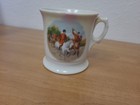 Vintage Shaving Mug  Fox Hunting Scene