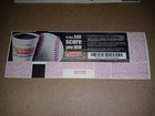 Chicago White Sox Vs The Minnesota Twins 10 2 16 2016 Baseball Game Ticket Stub