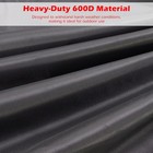 Two Stage Snow Blower Thrower Cover 600d Heavy Duty Waterproof Rain Uv Protector