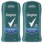 Degree Men Original Antiperspirant Deodorant Cool Rush Twin Pack 48-hour Sweat
