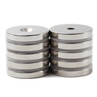10 50 Strong Countersunk Ring Magnets 3 4  X1 8   Hole 3mm Rare Earth Neodymium
